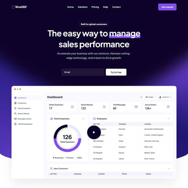 WexERP - Enterprise Resource Planning